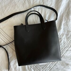 Madewell Small Zip Top Transport Tote Crossbody